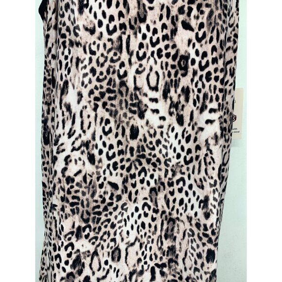 Secret Treasures Women Size XL Extra Large Slip Leopard Cami Pink NWT New - Picture 3 of 8